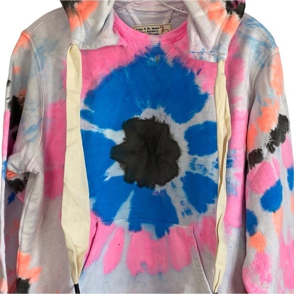 Sandrine Rose tie dye hoodie - Picture 2 of 10